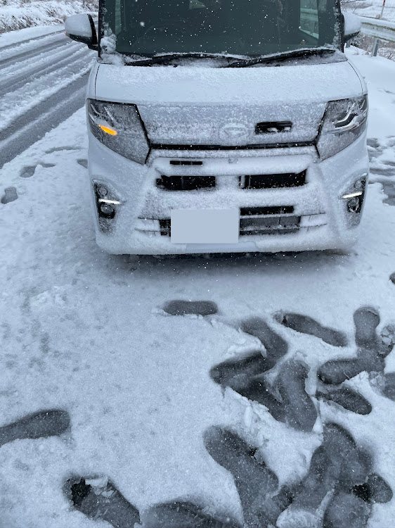 タントカスタムのコラボお誘いお待ちしております・雪・ドライブ・#愛車に関するカスタム事例の投稿画像1枚目
