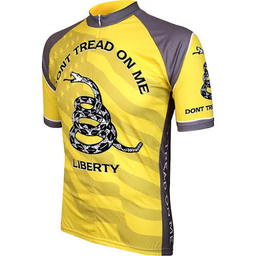 World Jerseys Men's Don"t Tread on Me Cycling Jersey