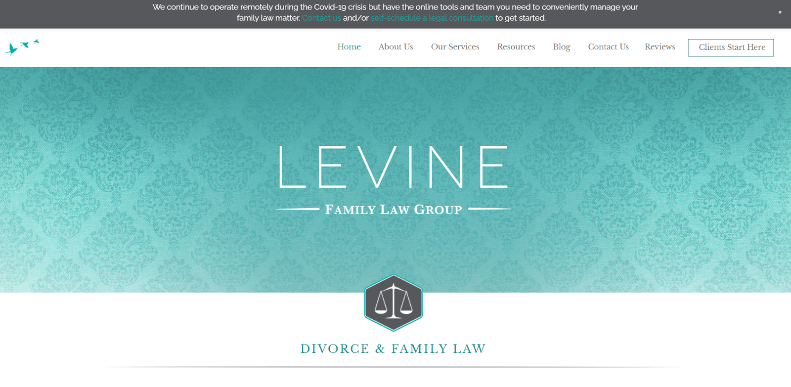 A divorce and family law website