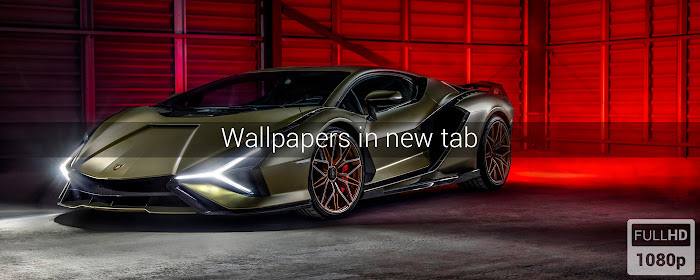 Lamborghini Sian Auto Wallpapers New Tab marquee promo image