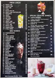 Coffee Bean menu 1