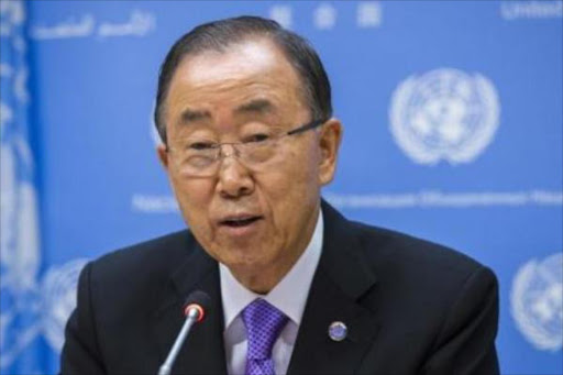 United Nations Secretary General Ban Ki-moon addresses the media ahead of the U.N. General Debate at U.N. headquarters in New York September 16, 2015. Photo/Reuters