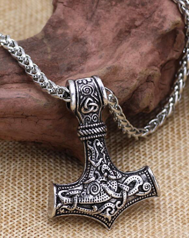 Hammer Necklace Stainless Steel Nec - 0