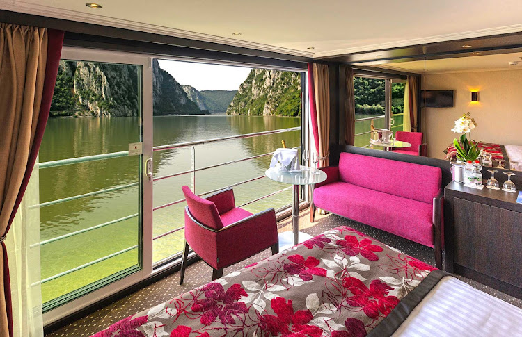 Wake up to beautiful Europe gliding by your Panorama Suite on Avalon Artistry II.