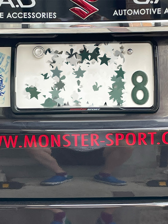 ソリオバンディットのmonster sport・ナンバープレートフレームに関するカスタム事例の投稿画像2枚目