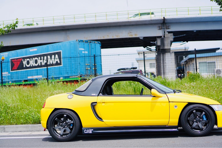 ビートのKIINAI愛車・貨物駅付近にて・愛車撮影楽し📸・YOKOHAMA・今はブリジストン愛用者💦に関するカスタム事例の投稿画像1枚目