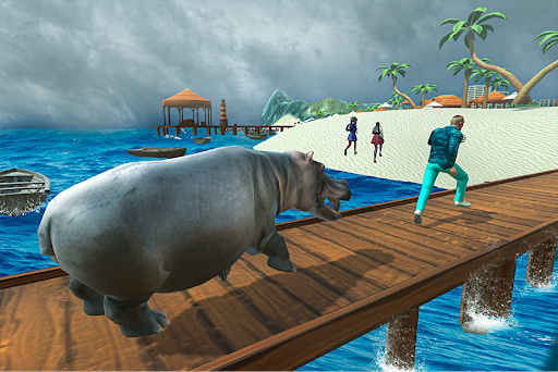 Screenshot Wild Hippo Beach Simulator