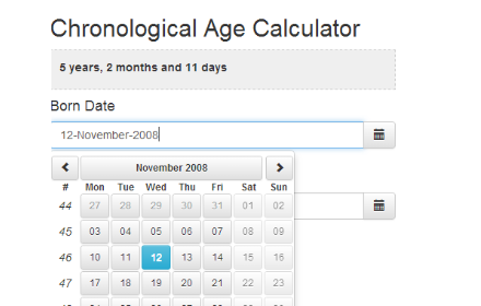 Chronological Age Calculator small promo image