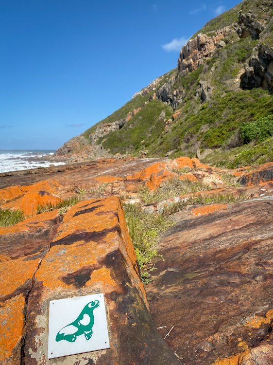 The signage at Robberg is well maintained and frequently updated.