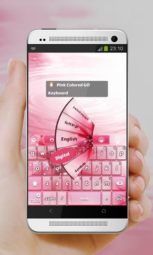 免費下載個人化APP|Pink Colored GO Keyboard app開箱文|APP開箱王