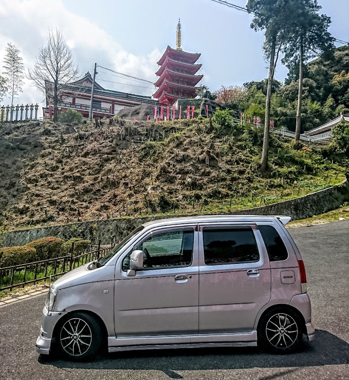 ワゴンRのお寺シリーズ・本福寺・五重の塔に関するカスタム事例の投稿画像2枚目