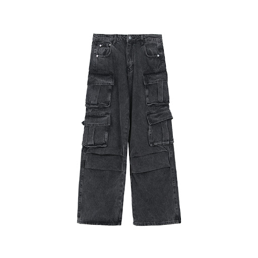 Title 7, Mens Straight Jeans Loose Vintage Casual a com...