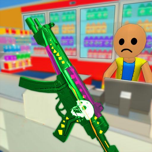 Stickman Supermarket Robbery : FPS Shooting Strike