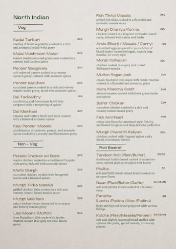 Angad Restaurant menu 