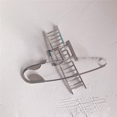 Title 3, Metal Grab Clip Hair Banana Jewelry Hairpin for...