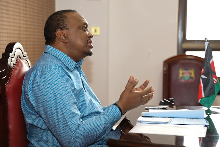 President Uhuru Kenyatta.