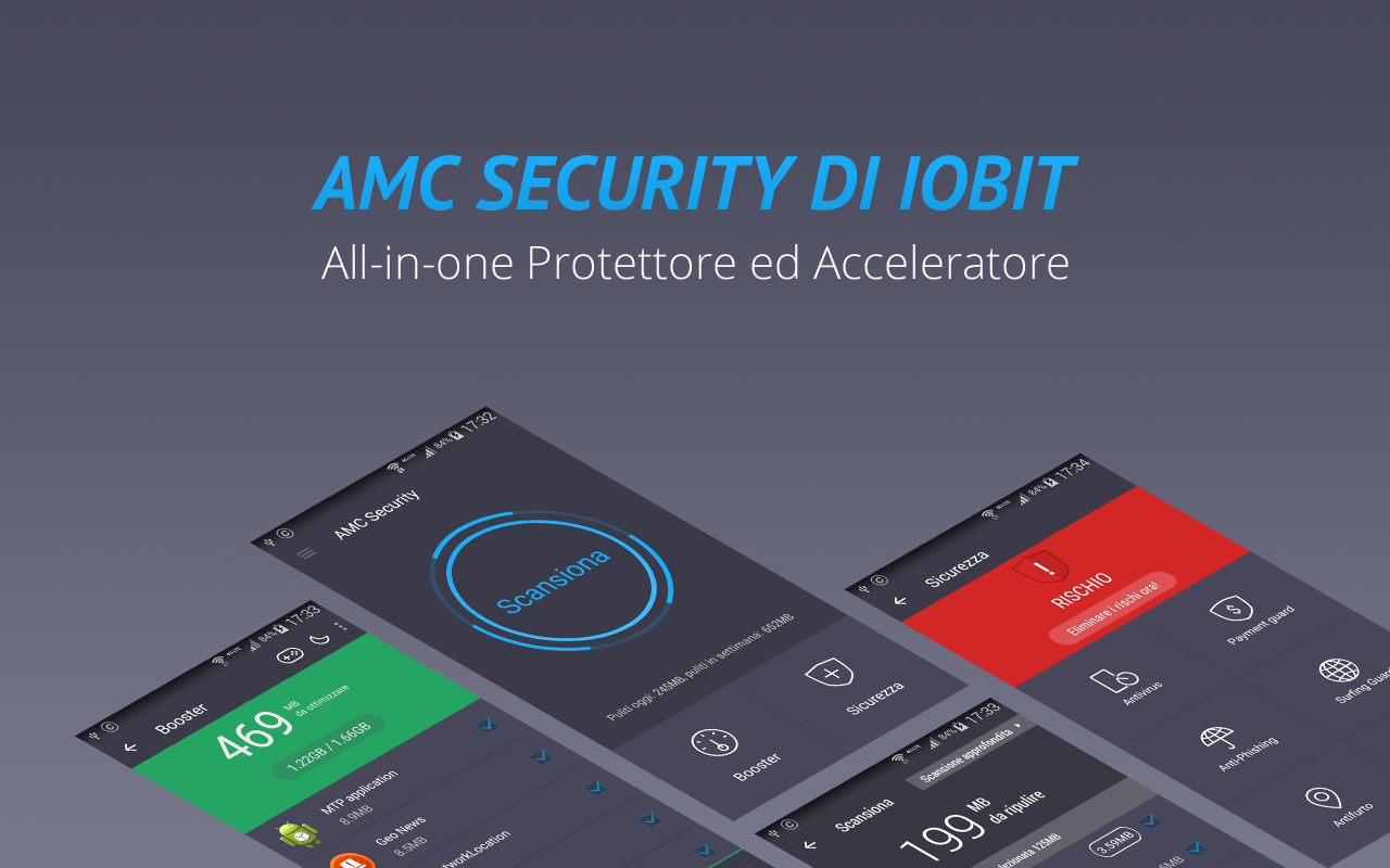 Android application AMC Security - Clean & Boost & Antivirus screenshort