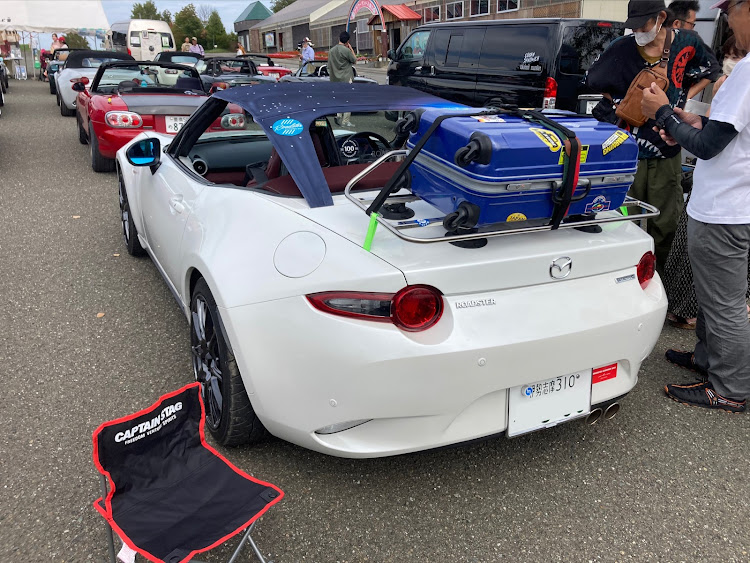 ロードスターの富良野ミーティング・北海道ツーリング・ガソリンスタンドやばい・上富良野に関するカスタム事例の投稿画像23枚目