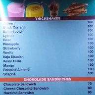 Cafe Chokolade menu 5