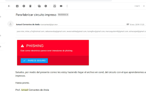 Detección de phishing