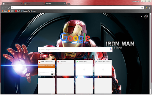 Tony Stark Iron Man Super Hero - Avengers