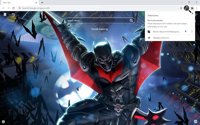 Batman Beyond Pics Wallpaper New Tab