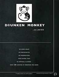 Drunken Monkey menu 1