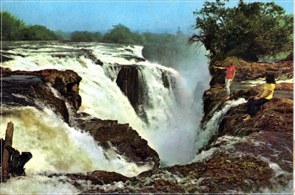 As cataratas inundadas do Guairá