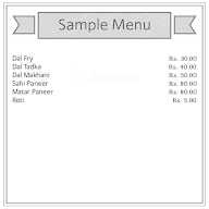 Sudha Vaishno Punjabi Dhaba menu 1