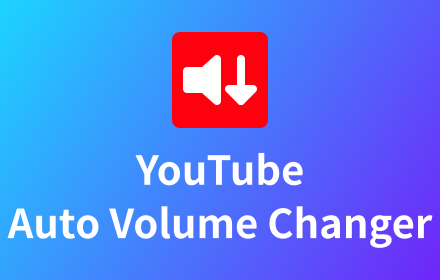 YouTube Auto Volume Changer small promo image