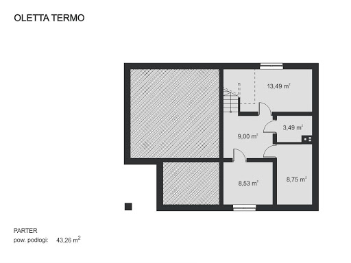 Oletta Termo - Rzut piwnicy