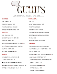 Gullu's menu 4