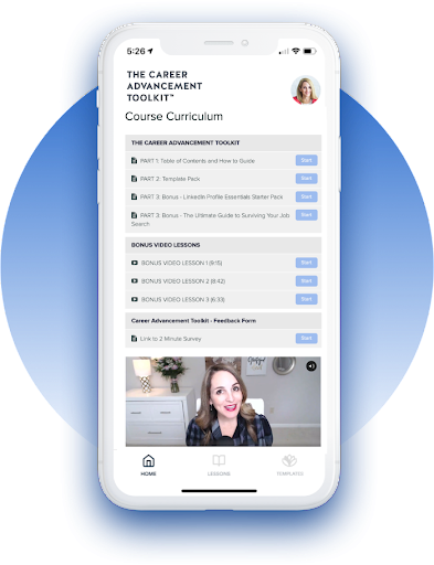 Career Toolkit Course Mobile