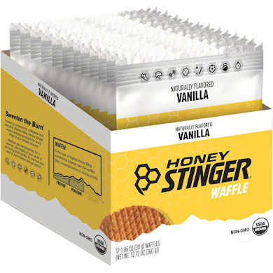 Honey Stinger Organic Waffle - Vanilla, Box of 12