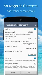  SA Contacts – Vignette de la capture d'écran  