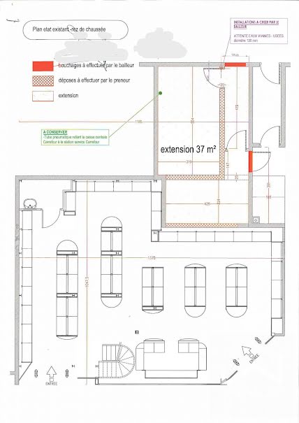 Location  locaux professionnels  180 m² à Saint-Brice-sous-Forêt (95350), 6 150 €