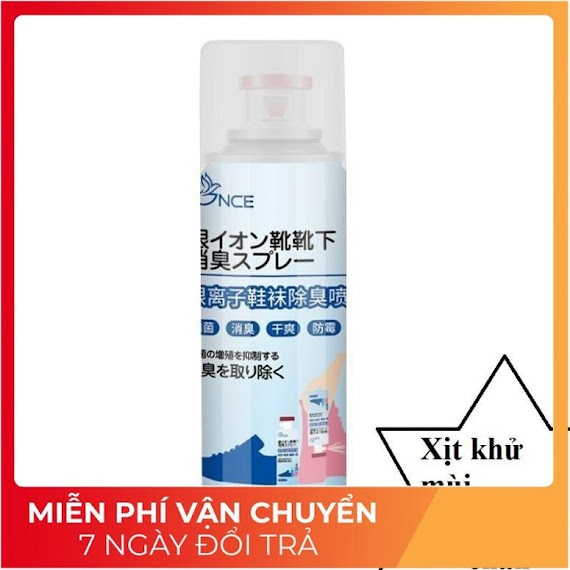 Chai Xịt Hôi Chân Nhật Bình Sịt Hôi Chân Khử Mùi Giày Công Nghệ Nano Bạc Mùi Dịu Nhẹ 260Ml (Cao_Nhien_Thith) [260Ml]