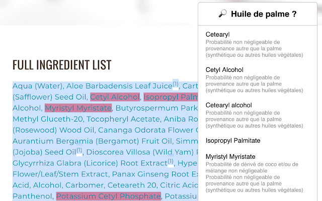 Palm Oil Check