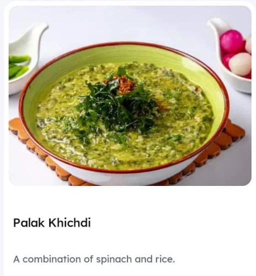 Dal Palak Khichdi