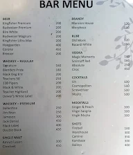 Rigan Restobar menu 1