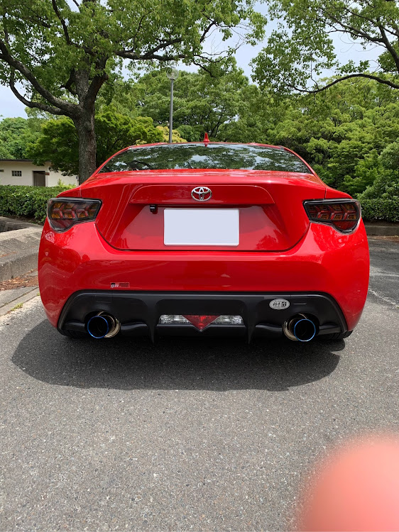 86のDIY・マフラー交換・レッドメモリーに関するカスタム事例の投稿画像1枚目