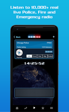 Police Scanner Radio - Hot Pursuit Police Scannerのおすすめ画像1