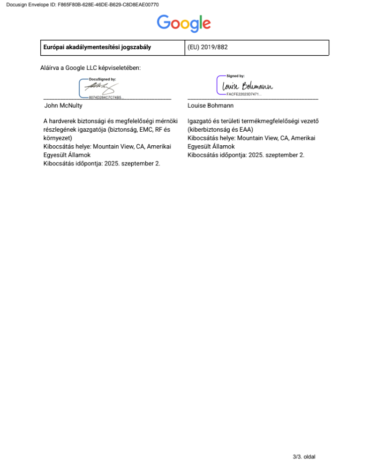 EU DoC Pixel 9 GUR25 p3