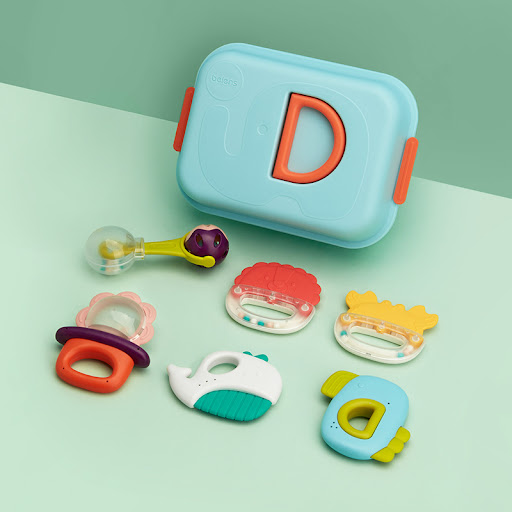 Title 3, Baby Toys 0-1 Year Old, Boilable, Rattle, Puzzl...