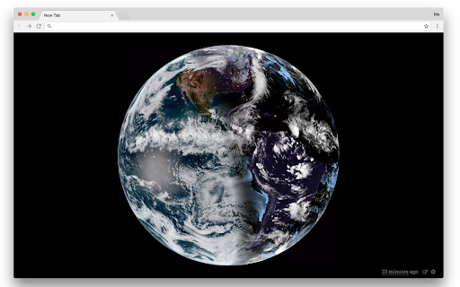 Himawari 8 Satellite New Tab Page