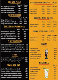 Absolute Shawarma menu 3