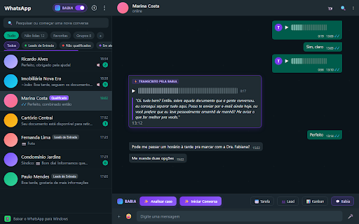 Babia CRM screenshot 4