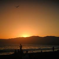 Tramonto a Santa Monica di 