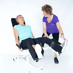 women on strength training machine