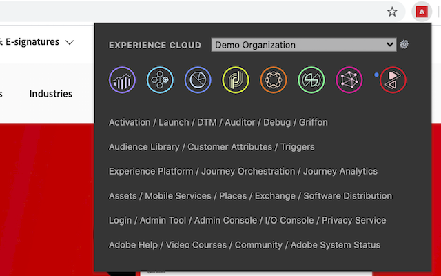 Adobe Experience Cloud Bookmarks Preview image 4